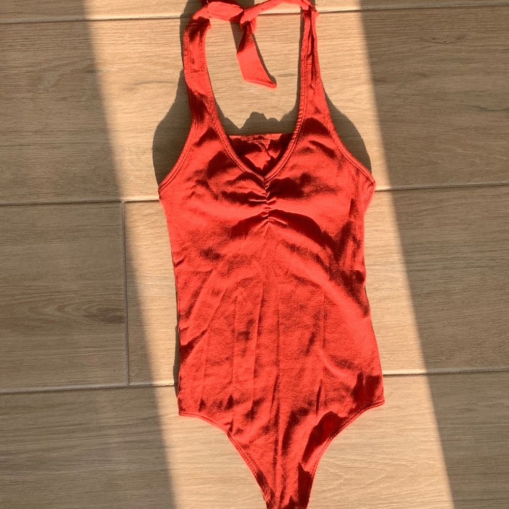 Hollister Burnt Orange Bodysuit